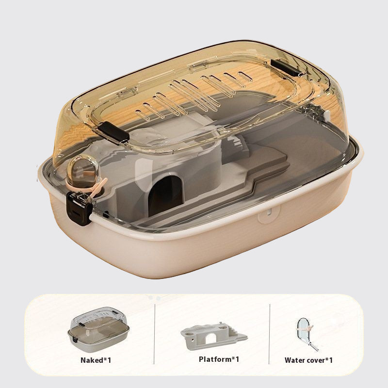 Hamster Oversized Transparent Acrylic Cage