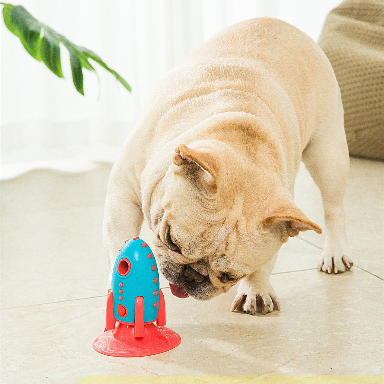 Rocket Dog Leaking Food Dog Bite Toys