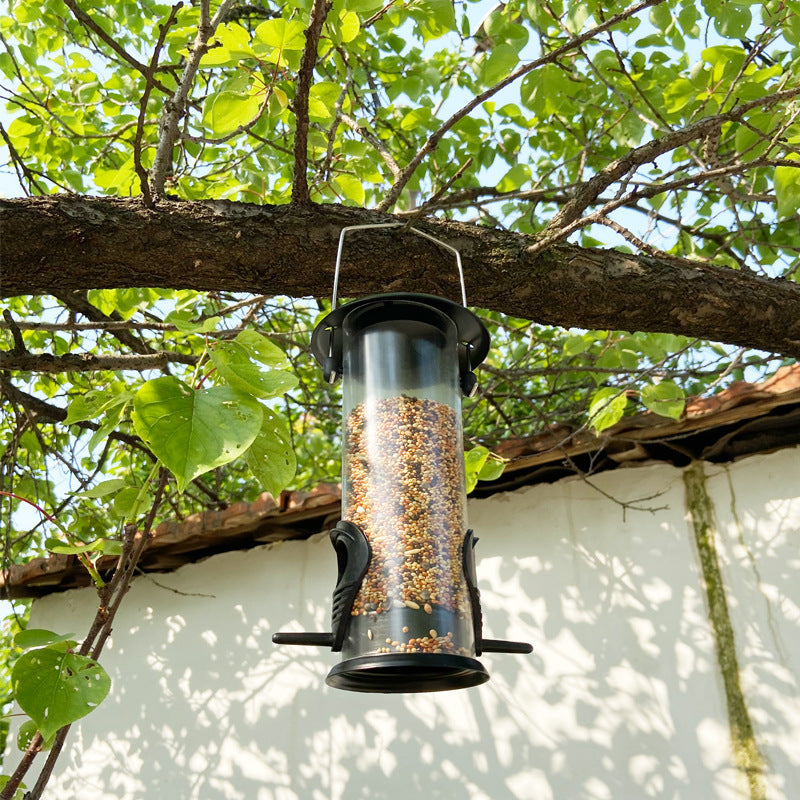 Outdoor Bird Hanging Automatic Bird Feeder