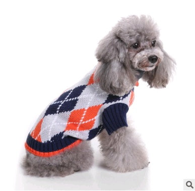 Pet Christmas Knit Turtleneck Sweater