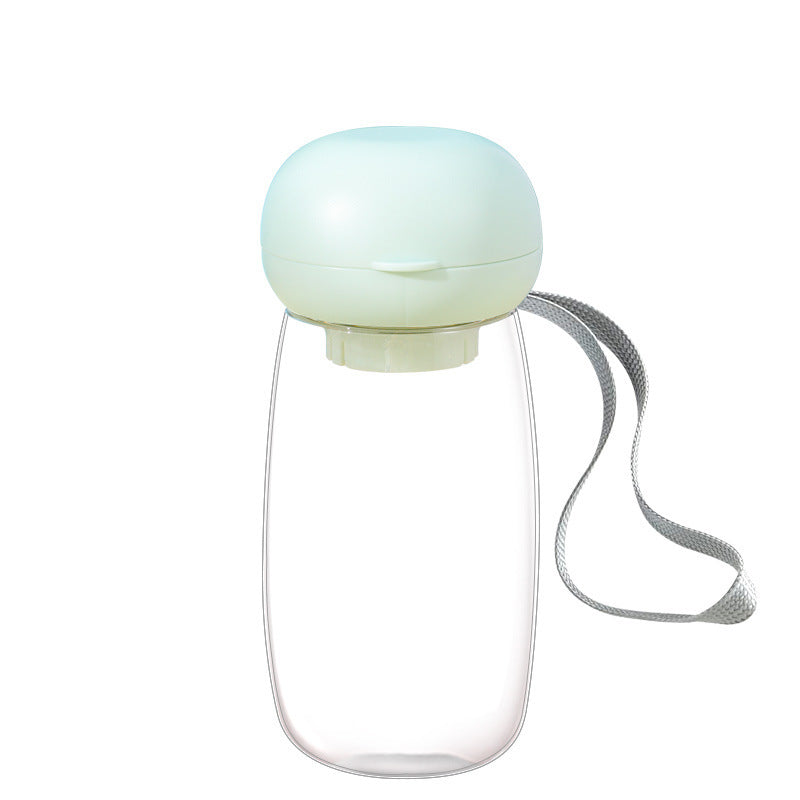 Portable Pet Water Bottle Outdoor Feeding Bowl