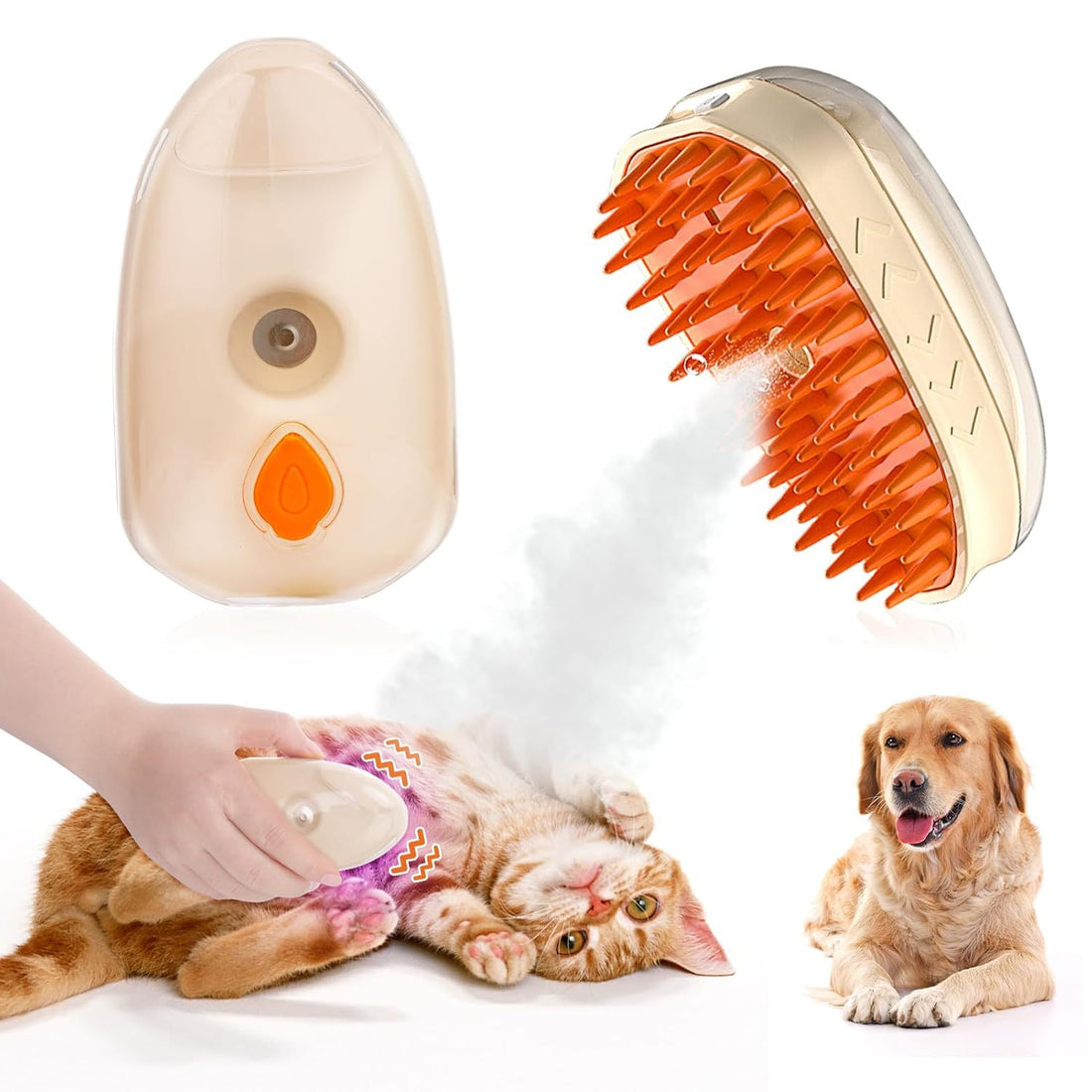 4 In 1 Cat Multifunctional Hair Grooming Brush