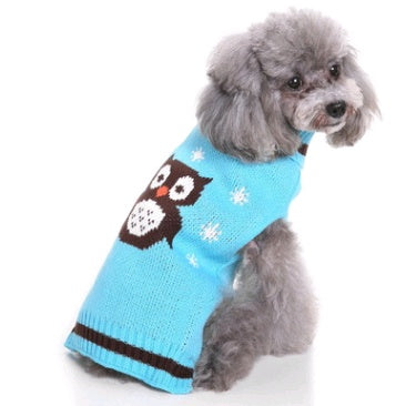 Pet Christmas Knit Turtleneck Sweater