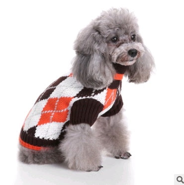 Pet Christmas Knit Turtleneck Sweater
