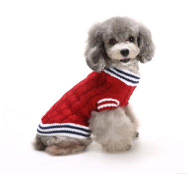 Pet Christmas Knit Turtleneck Sweater