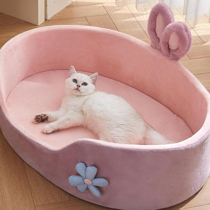 Cute Princess Pink Pet Bed