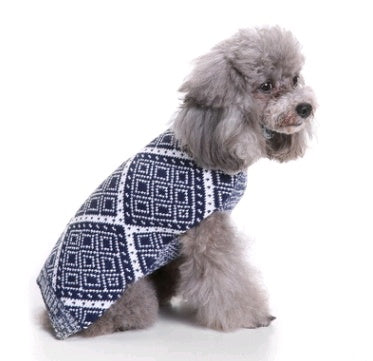 Pet Christmas Knit Turtleneck Sweater