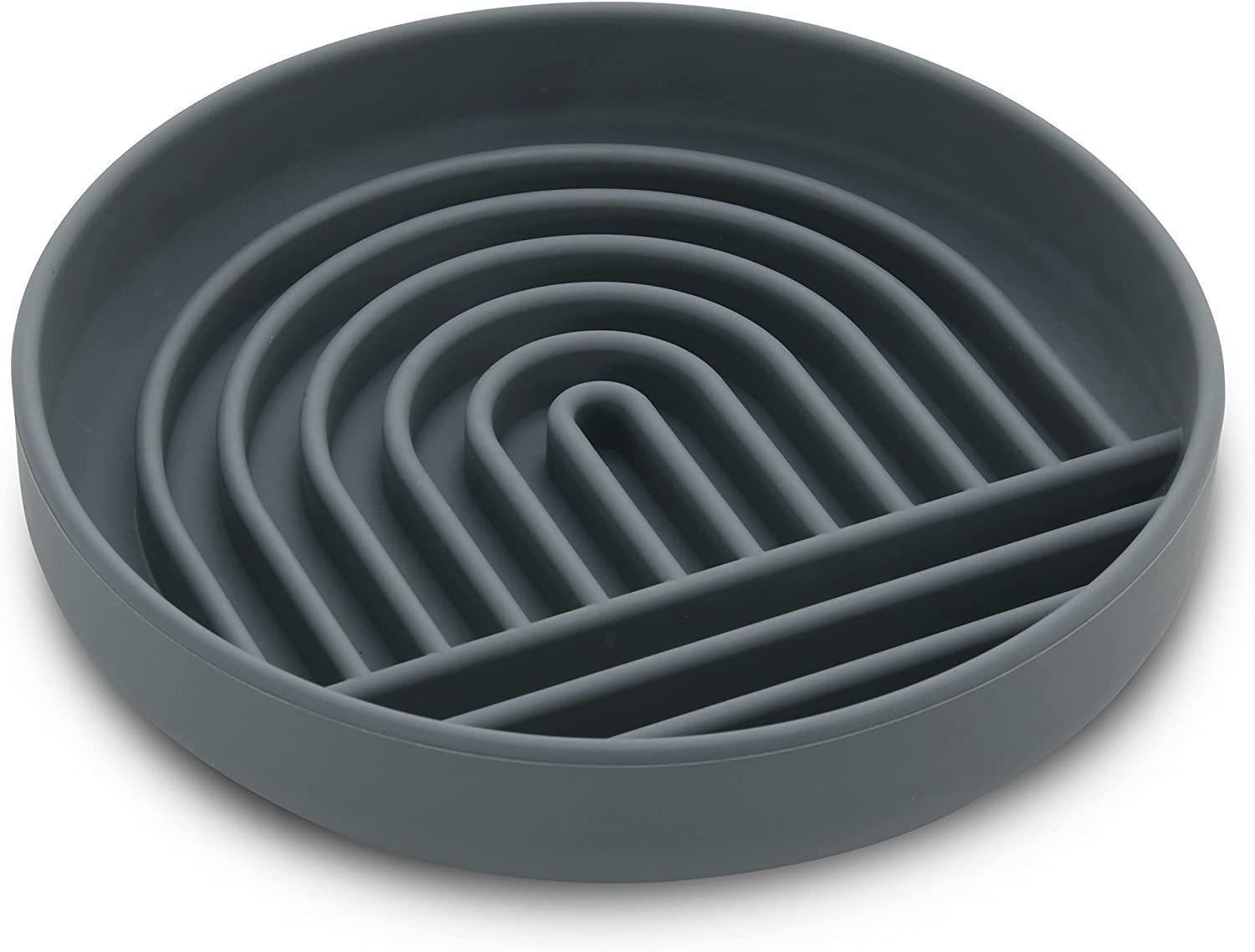 Pet Cat And Dog Simple Slow Feeding Bowl