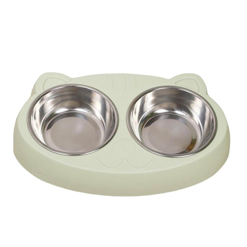 Cat Water Feeding Pet Rice Basin Bowl