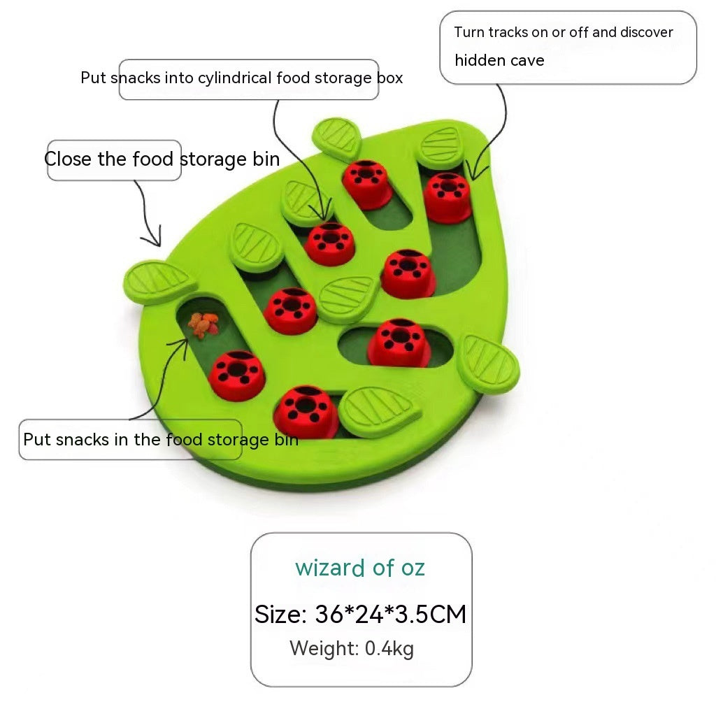 Christmas Pet Cat Slow Feeding Bowl