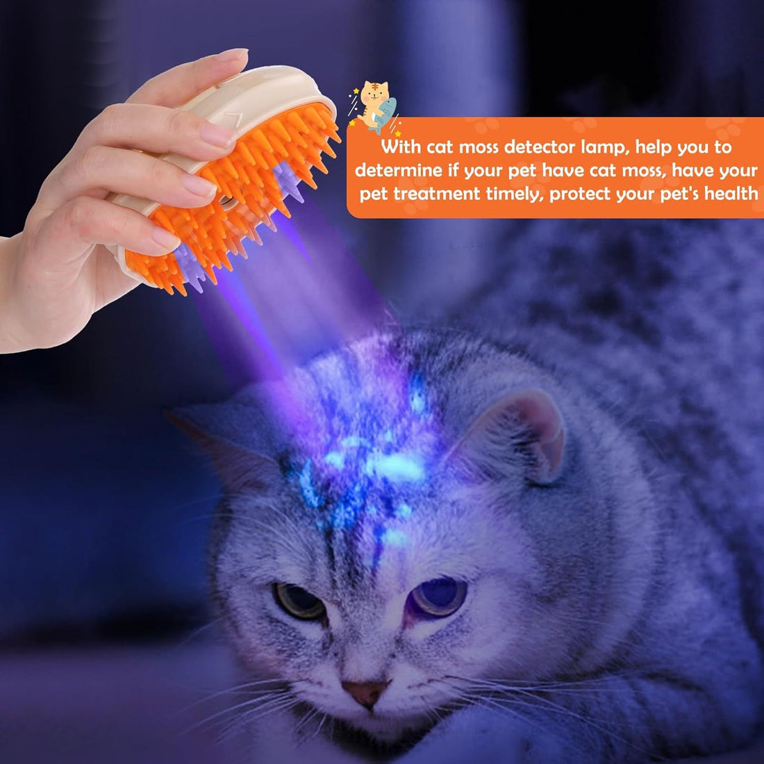4 In 1 Cat Multifunctional Hair Grooming Brush