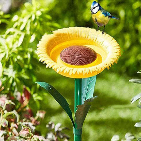 Outdoor Sunflower Bird Feeder Meguiar Garden