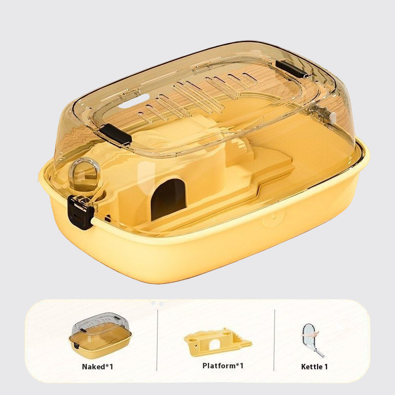 Hamster Oversized Transparent Acrylic Cage
