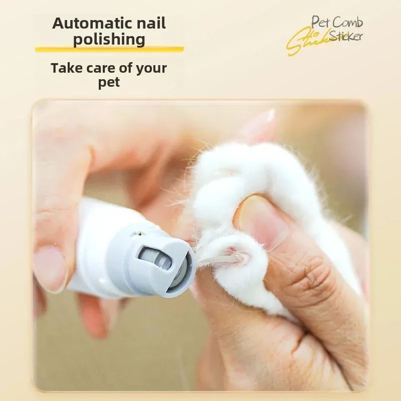 Rechargeable Two-In-One Pet Comb & Nail Trimmer
