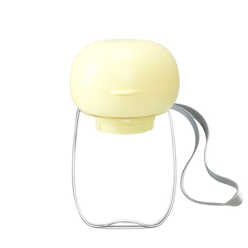 Portable Pet Water Bottle Outdoor Feeding Bowl