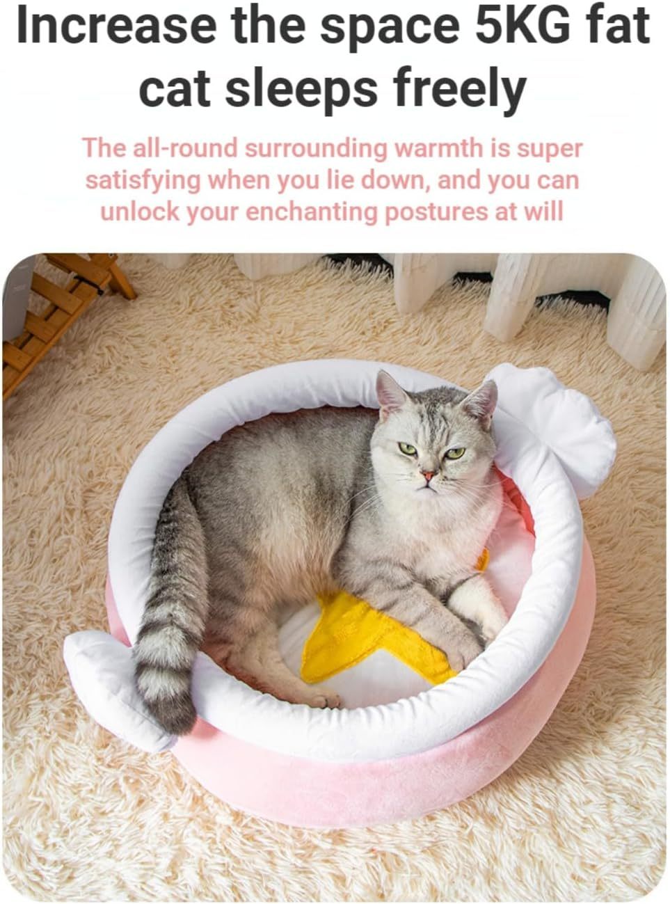 Cat Nest Honey Pot Magic Shape Bed