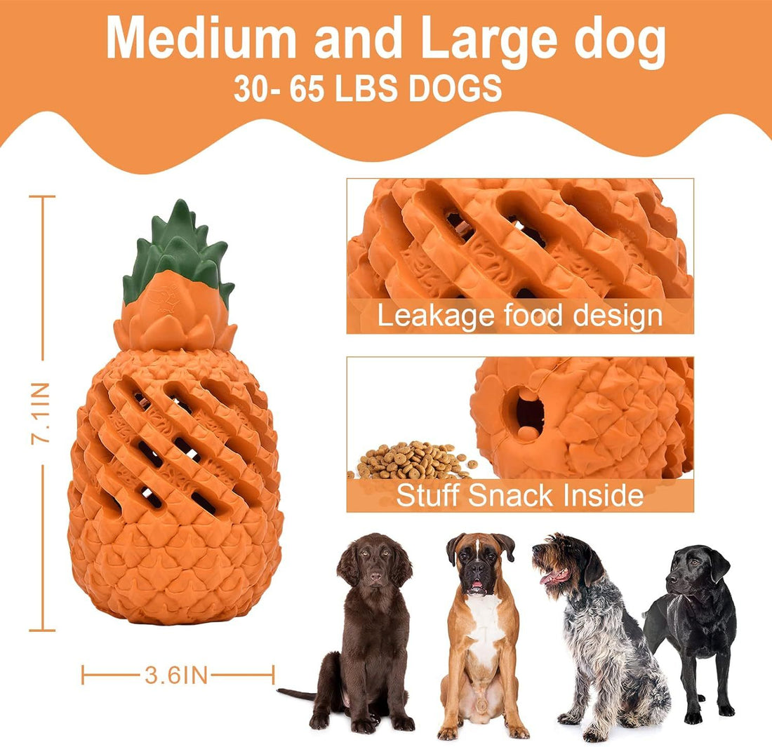 Pineapple Dog Chew Toys For Aggressive Chewers