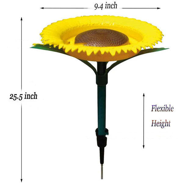 Outdoor Sunflower Bird Feeder Meguiar Garden