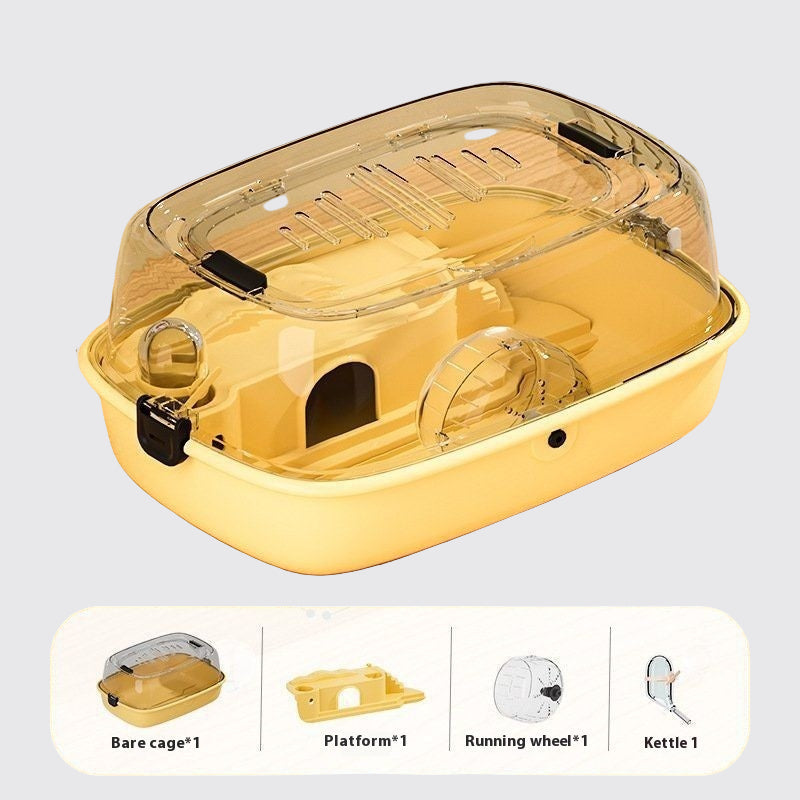 Hamster Oversized Transparent Acrylic Cage