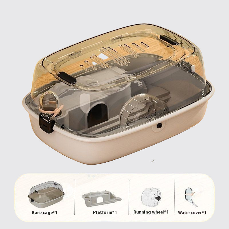 Hamster Oversized Transparent Acrylic Cage