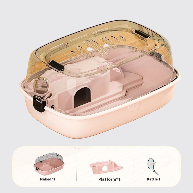 Hamster Oversized Transparent Acrylic Cage