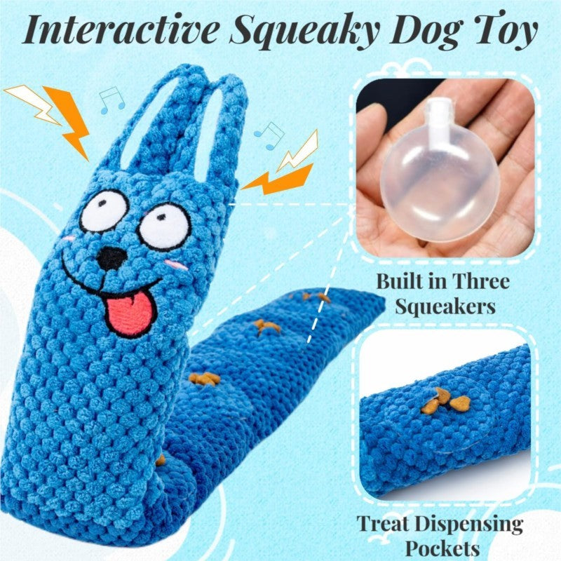 Interactive Plush Dog Toys