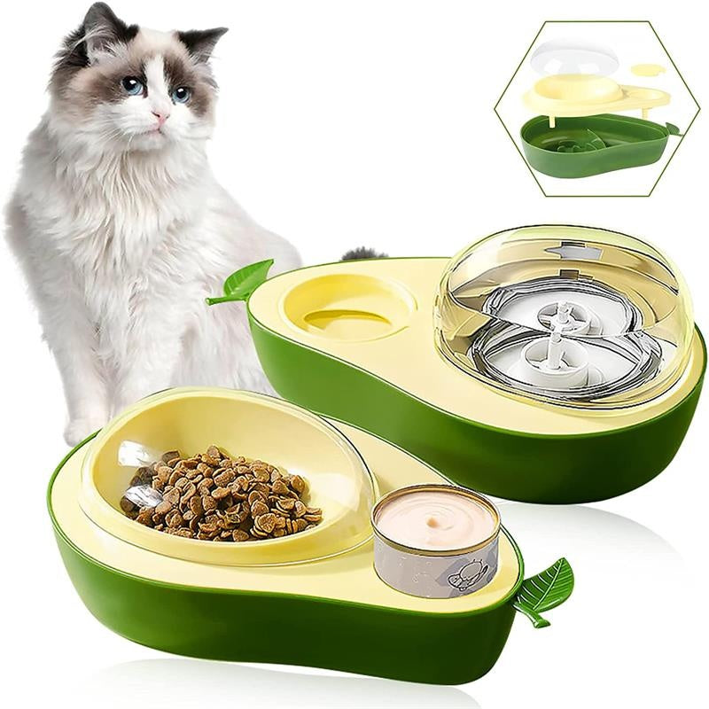 Automatic Avocado Shape Drinking Water Bottle Pet Feeder