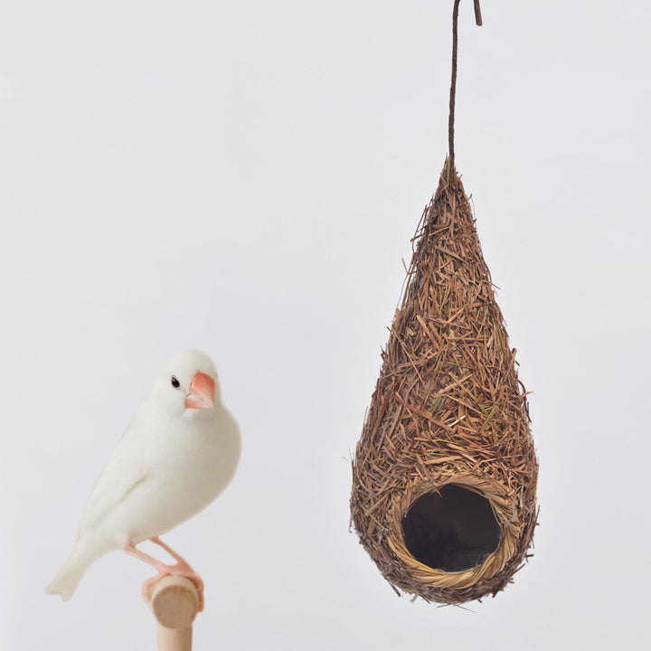Bird's Nest Bird Cage Straw Outdoor